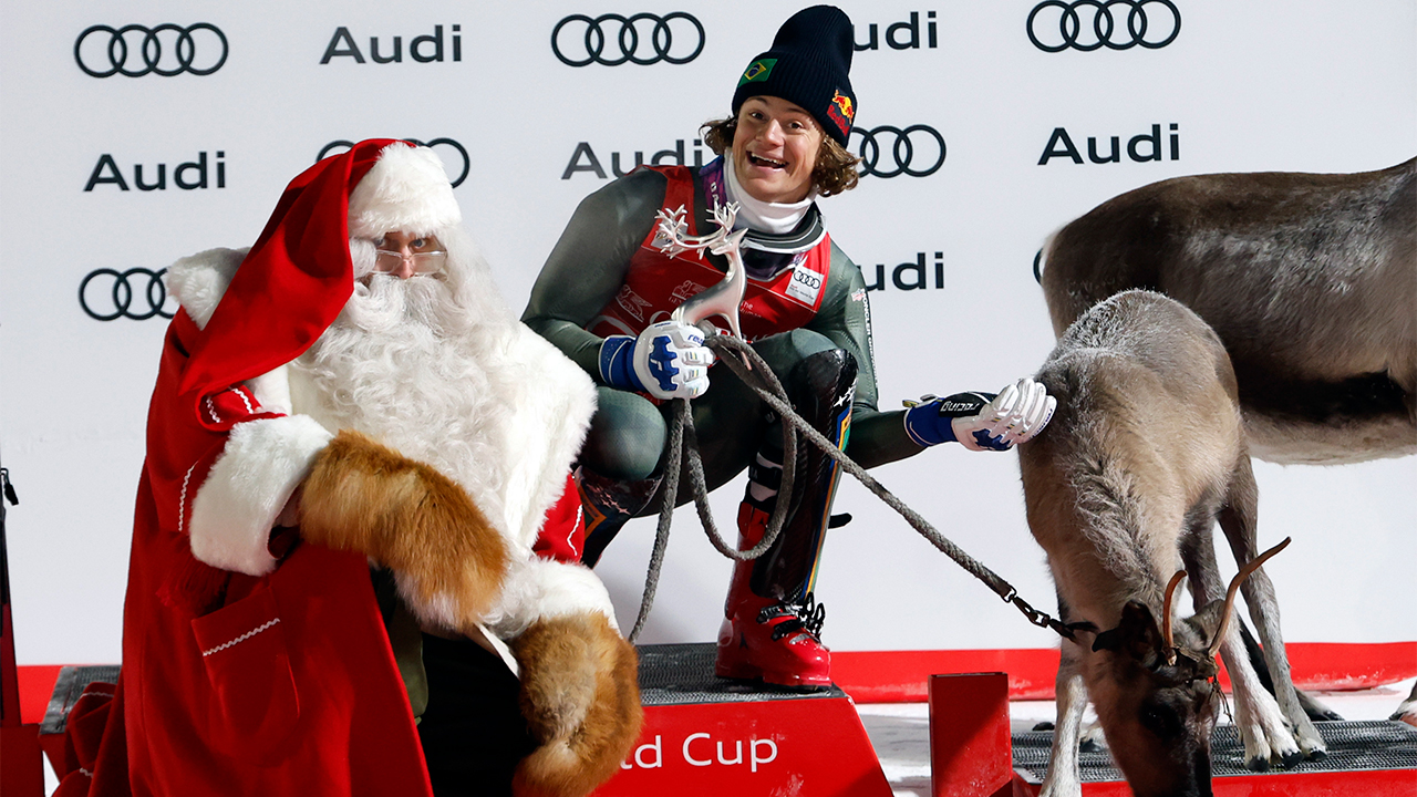 브라던, 브라질 최초로 알파인 스키 월드컵 우승