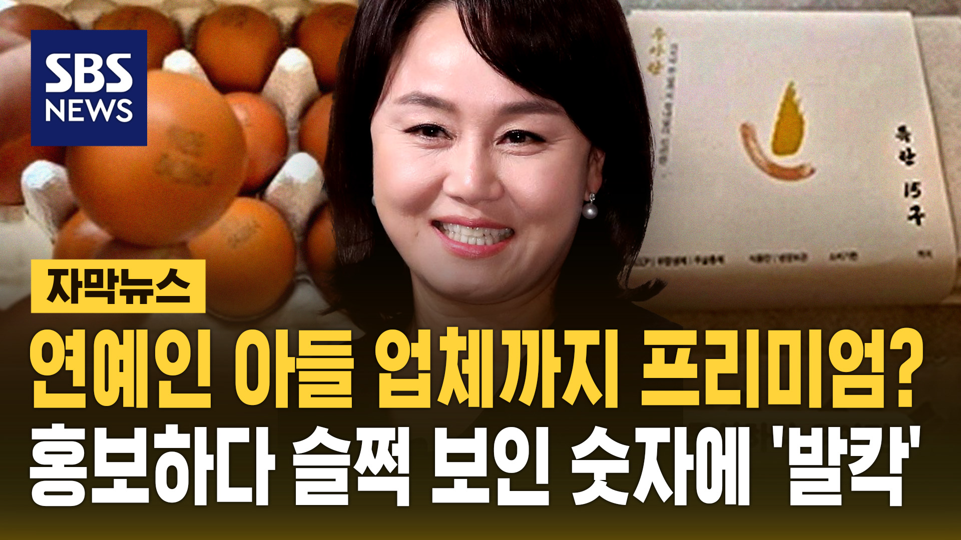 [자막뉴스] 연예인 아들 업체까지 프리미엄?…홍보하다 슬쩍 보인 숫자에 '발칵'