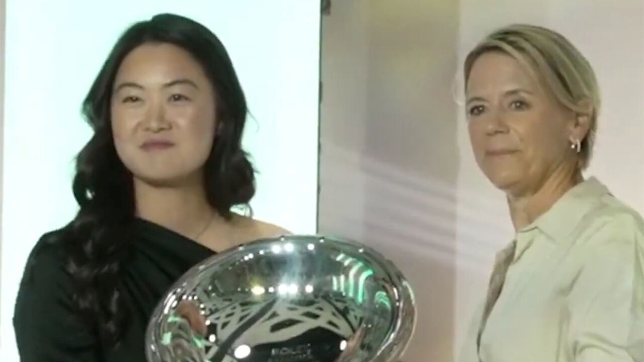 이민지, LPGA 투어 '안니카 메이저어워드' 두 번째 수상