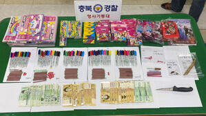사인펜에 숨겨 야바 밀반입 등 마약 유통 외국인 106명 적발