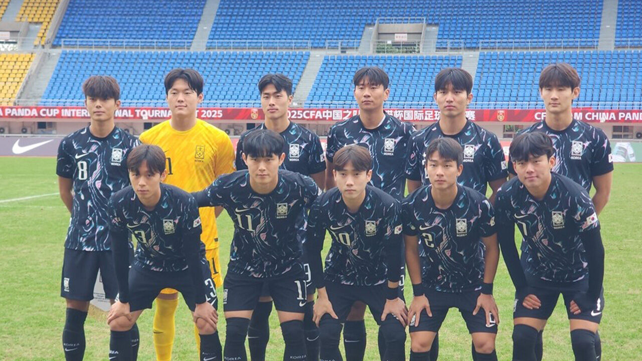 U-22 축구대표팀, 판다컵 최종전서 베트남에 '1대0' 승…2승 1패