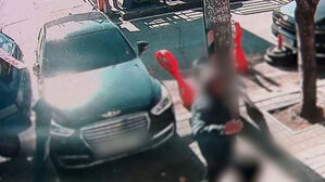 승용차 인도로 돌진…30대 엄마·2살 딸 의식불명