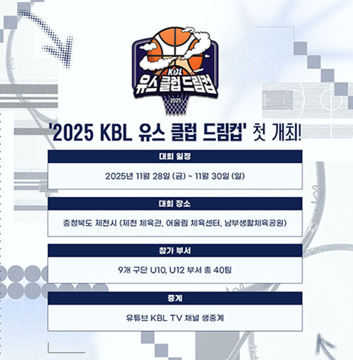2025 KBL 유스 클럽 드림컵 개최 (사진=KBL 제공, 연합뉴스)
