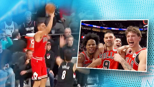 버저비터 3점포…시카고, 극적인 역전승