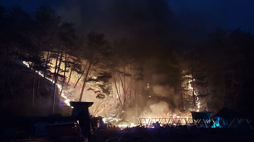 김 총리, 강원 인제 산불에 "신속·안전 대피 조치" 긴급 지시