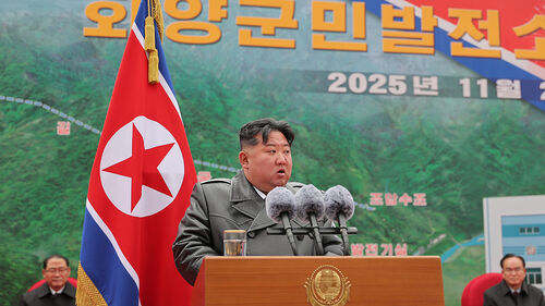 김정은, 회양군민발전소 준공식 참석…당대회 앞두고 연일 성과 과시