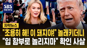 [자막뉴스] "조용히 해! 이 돼지야!" 놀래키더니&hellip;"입 함부로 놀리지마" 확인 사살