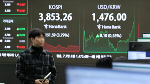 코스피, AI 버블 우려에 3.8% 급락 3,850대 후퇴…외인 2.8조 투매