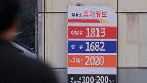 원·달러 환율 7개월 만에 최고치…휘발유 1,800원 돌파