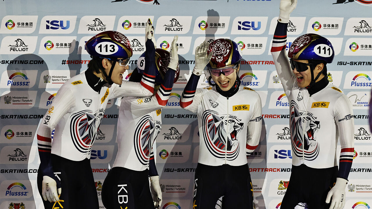 쇼트트랙 김길리, 월드투어 3차 대회 혼성계주 · 1,500ｍ '2관왕'