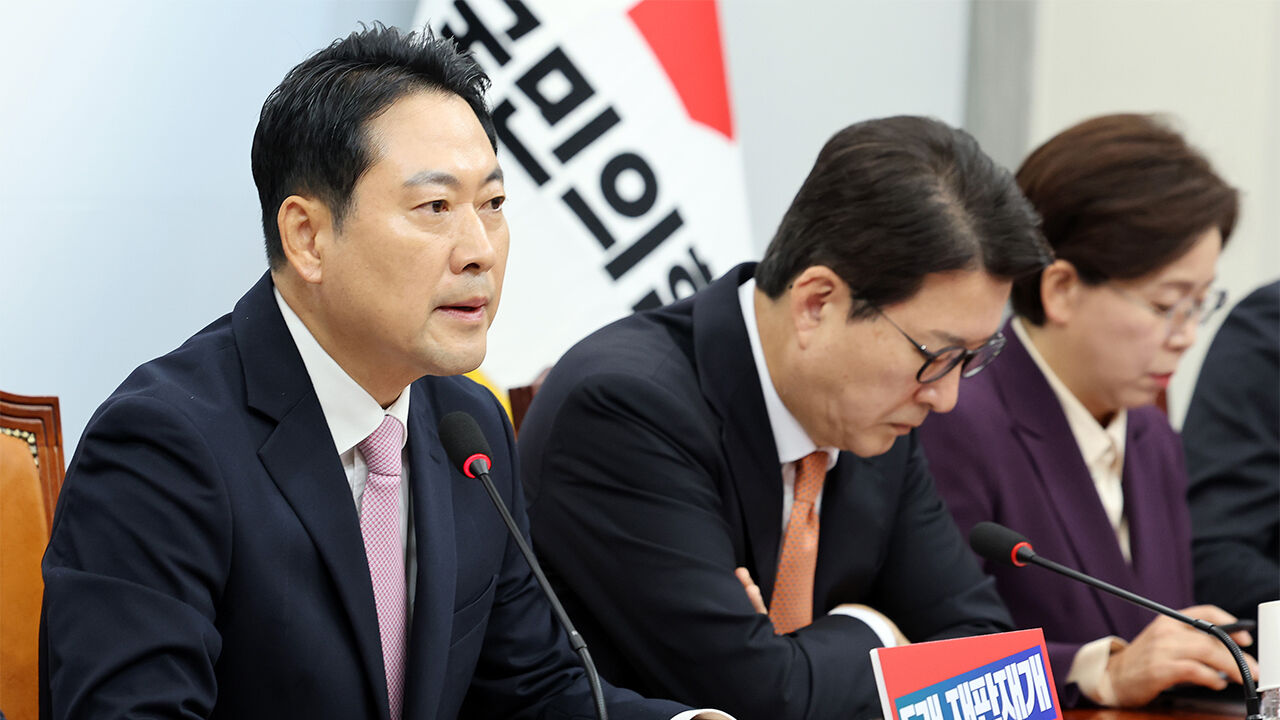 장동혁 "고환율·고물가, 이재명 대통령 무능에서 나와"