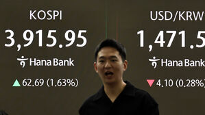 코스피, 상승 출발해 3,900대 회복…코스닥도 올라