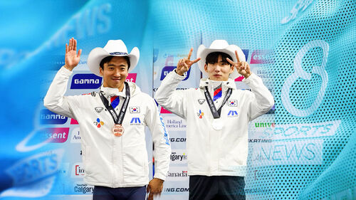 김준호 '3연속'·정재원 '첫 메달'…올림픽 '청신호'