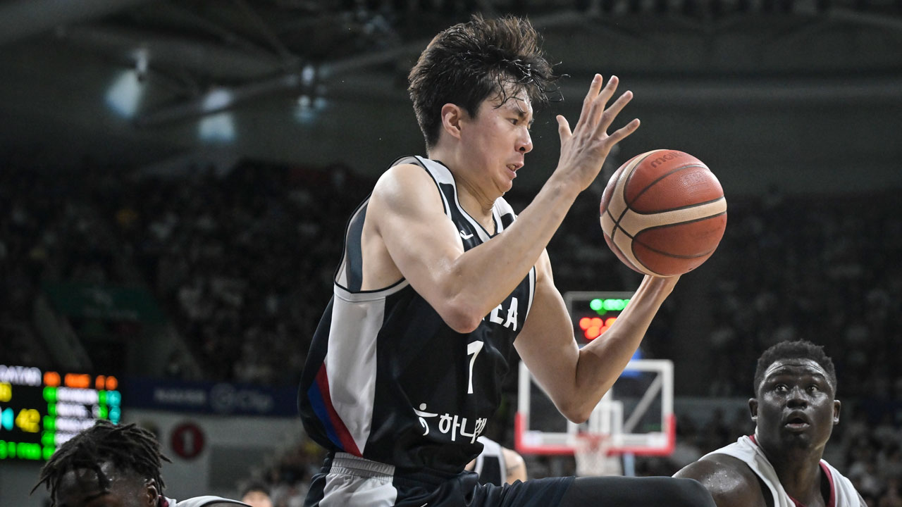 농구대표팀, 정관장에 14점 차 패배… 승리보다 연습 중점 