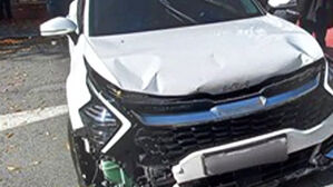 유턴 차량 펜스 뚫고 모녀 덮쳐…초등생 사망·엄마 중상