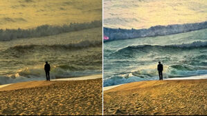 "너무 똑같은데" 개인전 열자 술렁…작품 비교해보니 