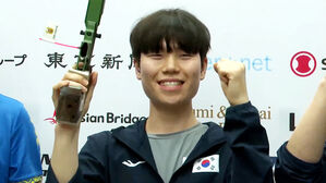 이승화, 데플림픽 사격 25m 권총 금메달&hellip;동메달 김태영과 나란히 시상