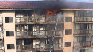 재건축 아파트서 소방 훈련…"다양한 형태·현장 대응 강화"