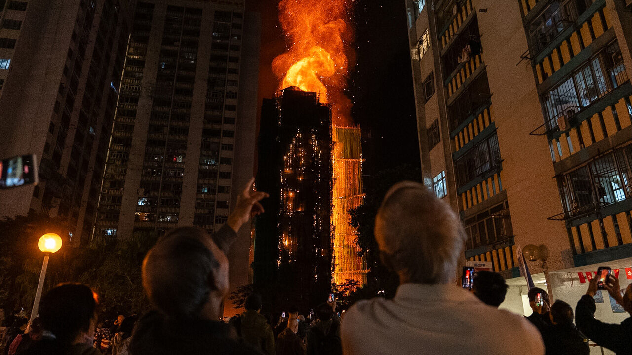 44명 사망·279명 실종…"최악의 참사" 한밤 홍콩 아비규환