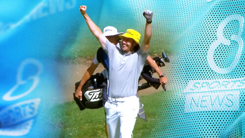 유럽 골프 투어서 나온 '시원한 홀인원'