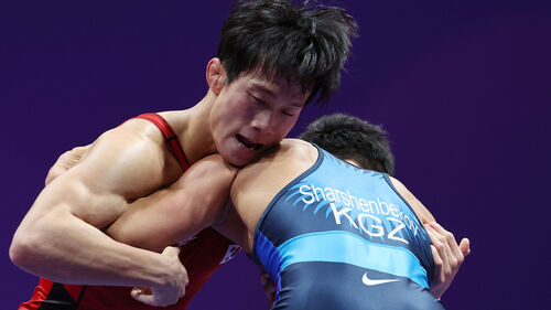 레슬링 정한재, 국가대표 1차 선발전 67kg급 우승