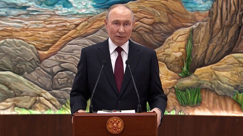 푸틴 "유럽국, 미 주도 우크라 종전 노력 방해"