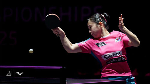 탁구 세계청소년선수권 U-15 여자단식에 나선 허예림 (사진=ITTF 인스타그램 캡처., 연합뉴스)