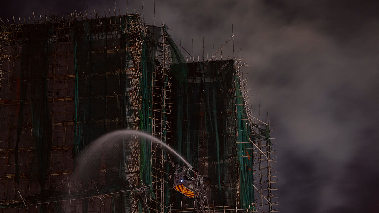 홍콩 아파트 화재 진화 작업 43시간여 만에 종료