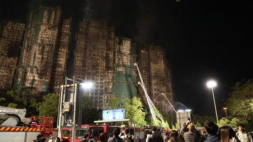 홍콩 화재 사망 128명으로 늘어…당국 "시신 더 발견될 수 있어"