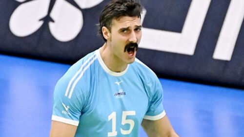 프로배구 남자부 선두 대한항공, 한국전력 꺾고 8연승