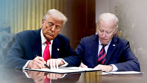 "바이든이 자동서명기로 서명한 모든 문서 취소"