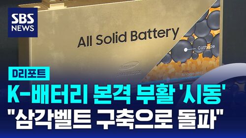 [D리포트] K-배터리 본격 부활 시동…"삼각 벨트 구축으로 돌파"