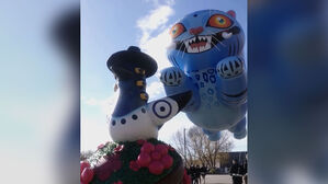 미국 추수감사절 퍼레이드에 '케데헌' 더피&middot;서씨 등장