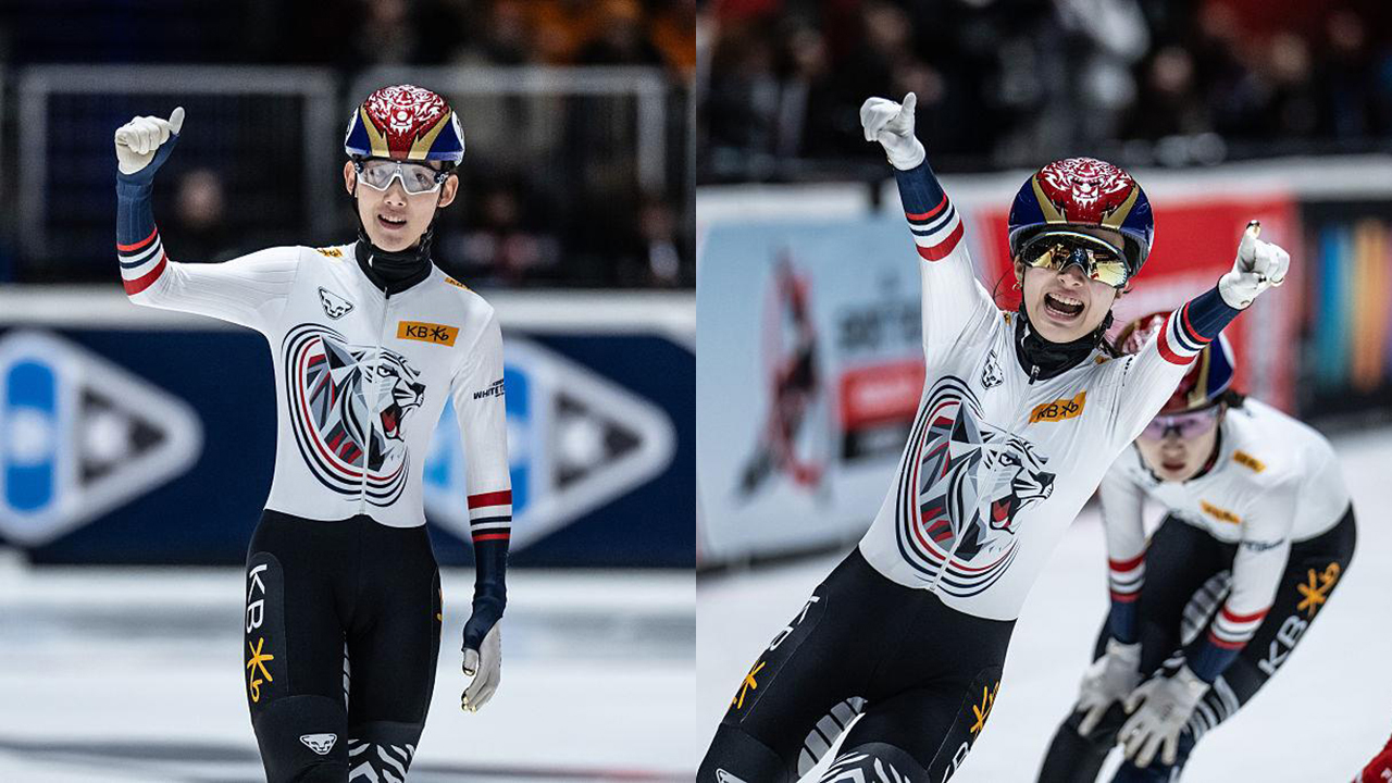 쇼트트랙 임종언·김길리, 월드 투어 최종전 금메달