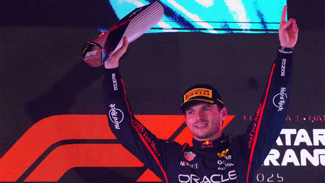 F1 페르스타펀, 카타르 그랑프리 역전 우승…드라이버 챔피언 '안갯속'