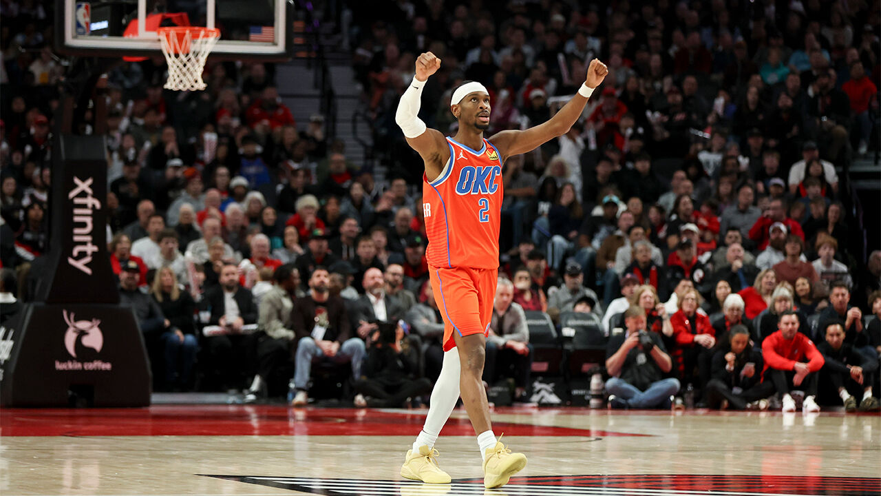 NBA 오클라호마시티, 시즌 21번째 경기서 20승…SGA 26점