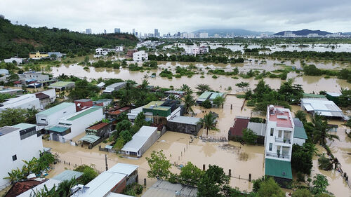 정부, 베트남 중부 홍수 피해에 50만 달러 인도적 지원