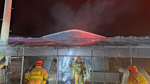 경북 고령 딸기 비닐하우스서 불&hellip;1시간 20분 만에 진화