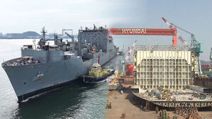 '통합 HD현대중공업' 출범…2035년 37조 원 달성 목표