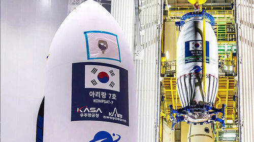 [나리]아리랑 7호 발사 성공..차량 종류까지 식별(ok)