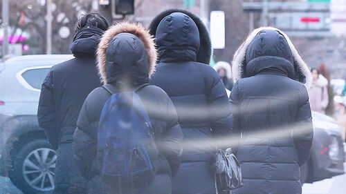 서울 체감 영하 13도로 뚝…서해안엔 대설주의보 발령