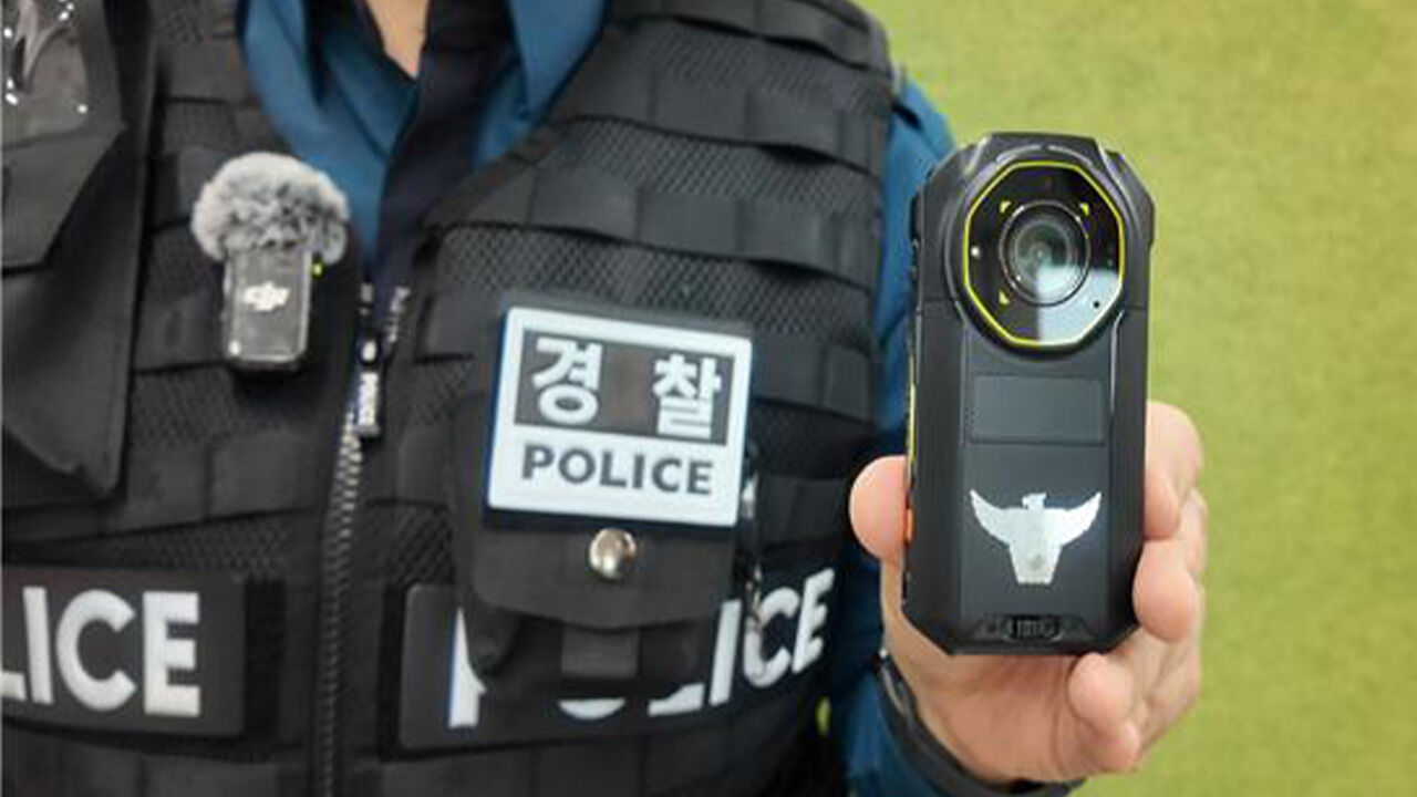 대전경찰청, '경찰 바디캠' 320대 내일부터 도입