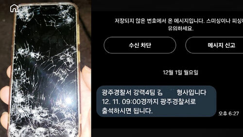 "주인 찾는다" 사진 남겼는데…폰 주웠다가 황당 문자