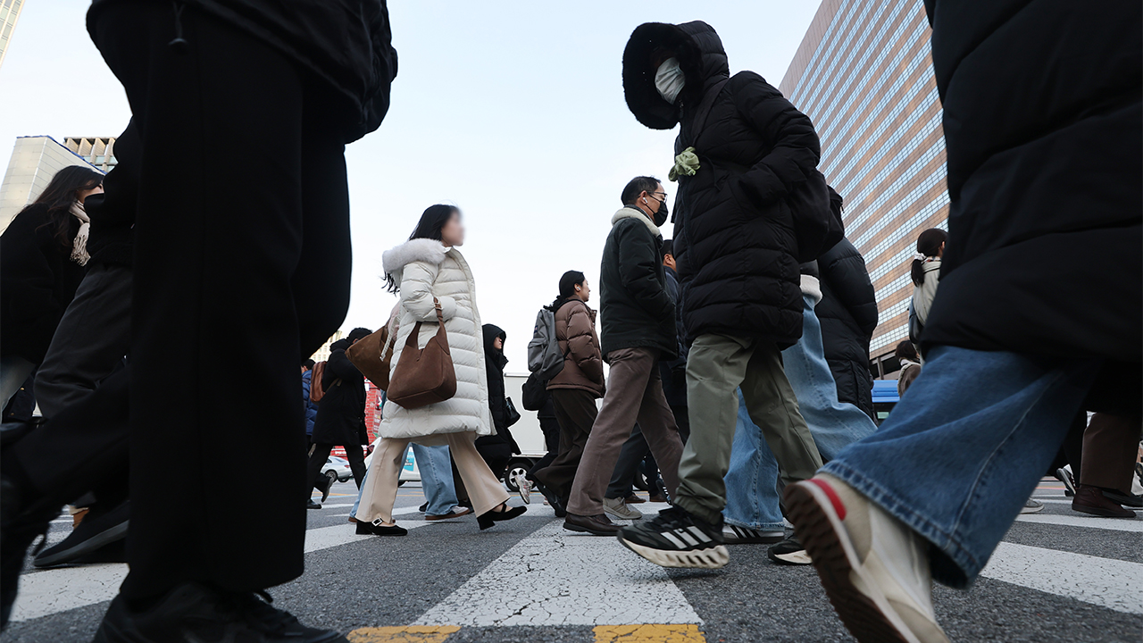 강추위 속 오후 수도권 등 중부 중심 눈…경기 북동부 3~8cm