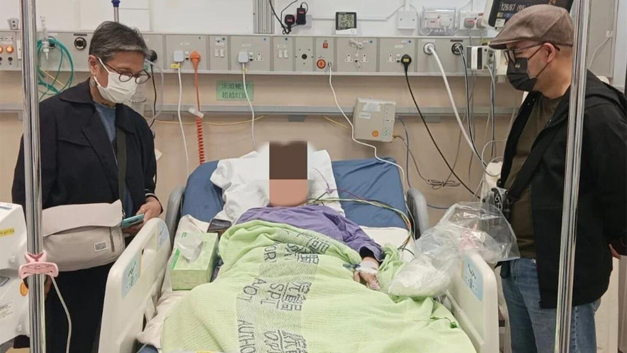 중환자실 입원 중인 필리핀 출신의 가사도우미 로도라 알카라즈 (사진=SCMP 캡처, 연합뉴스)