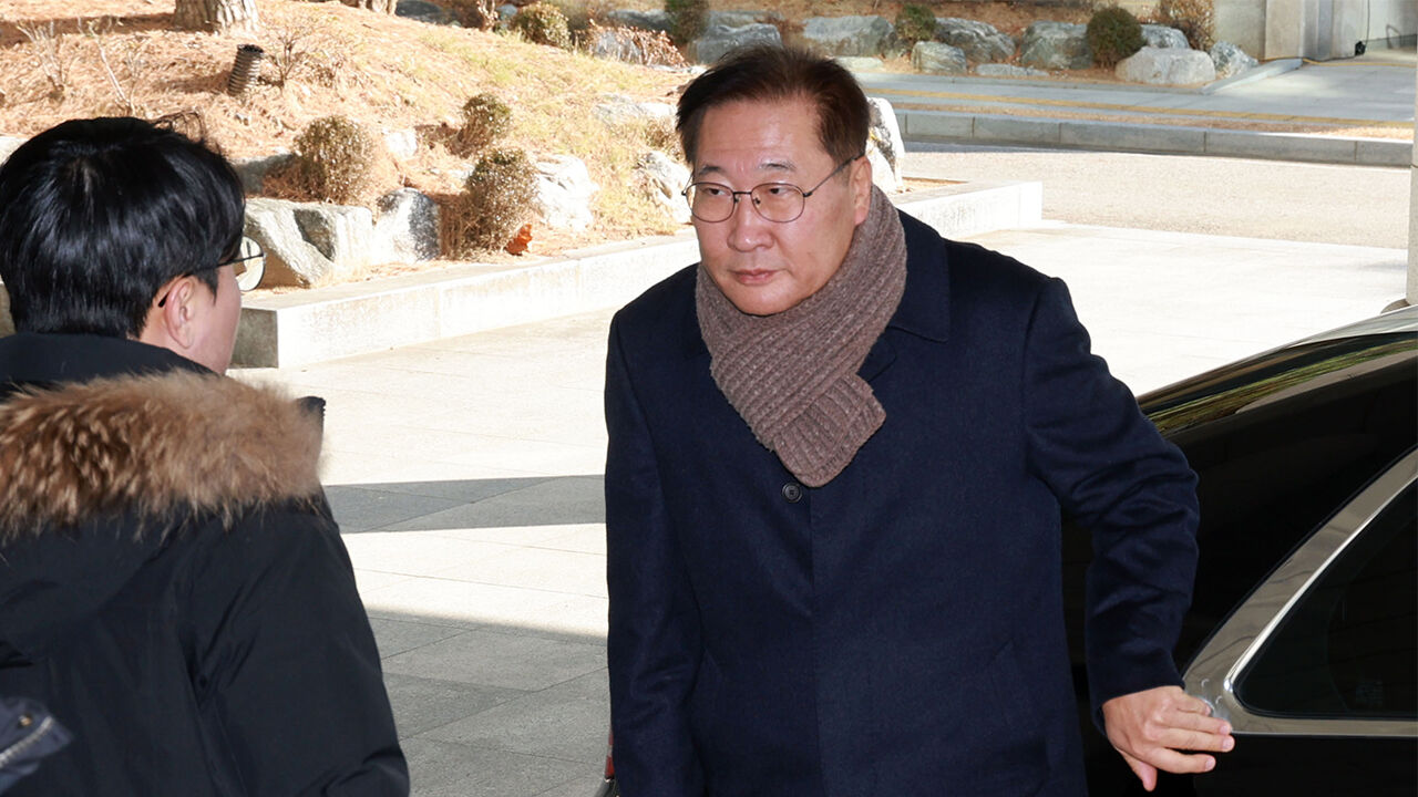 박성재 전 법무부 장관이 4일 서울 서초구 서울고검에 마련된 조은석 내란특별검사팀 사무실에 출석하고 있다. (사진=연합뉴스)