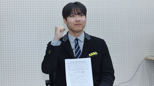 '불수능' 만점 광주서석고 최장우 군…"초·중등 독서경험 중요"