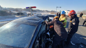청주 3순환로서 차량 9대 연쇄 추돌&hellip;18명 부상