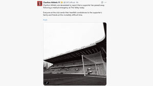 '양민혁 선발' 포츠머스 경기, 응급 상황으로 취소&hellip;관중 사망