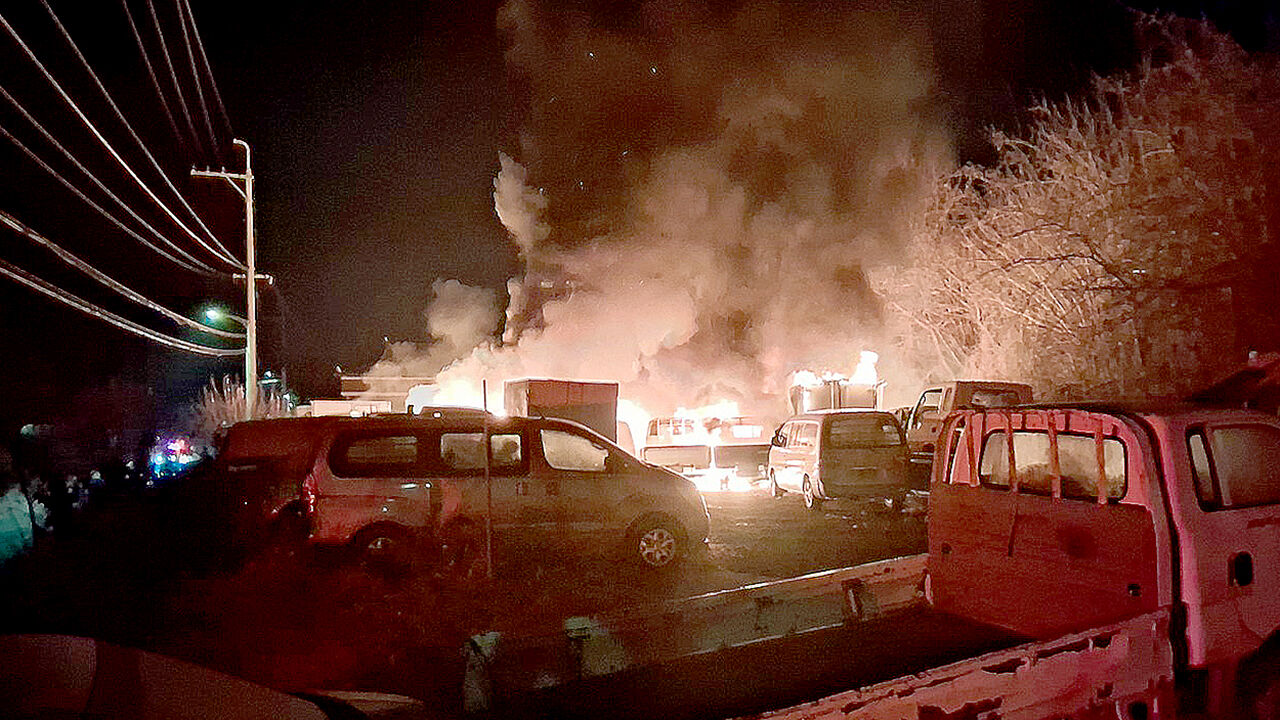 경북 성주군서 차량 화재…인명피해 없어